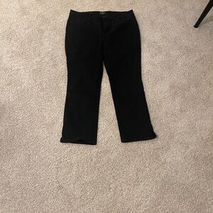 NYDJ Sheri Slim Black Jeans